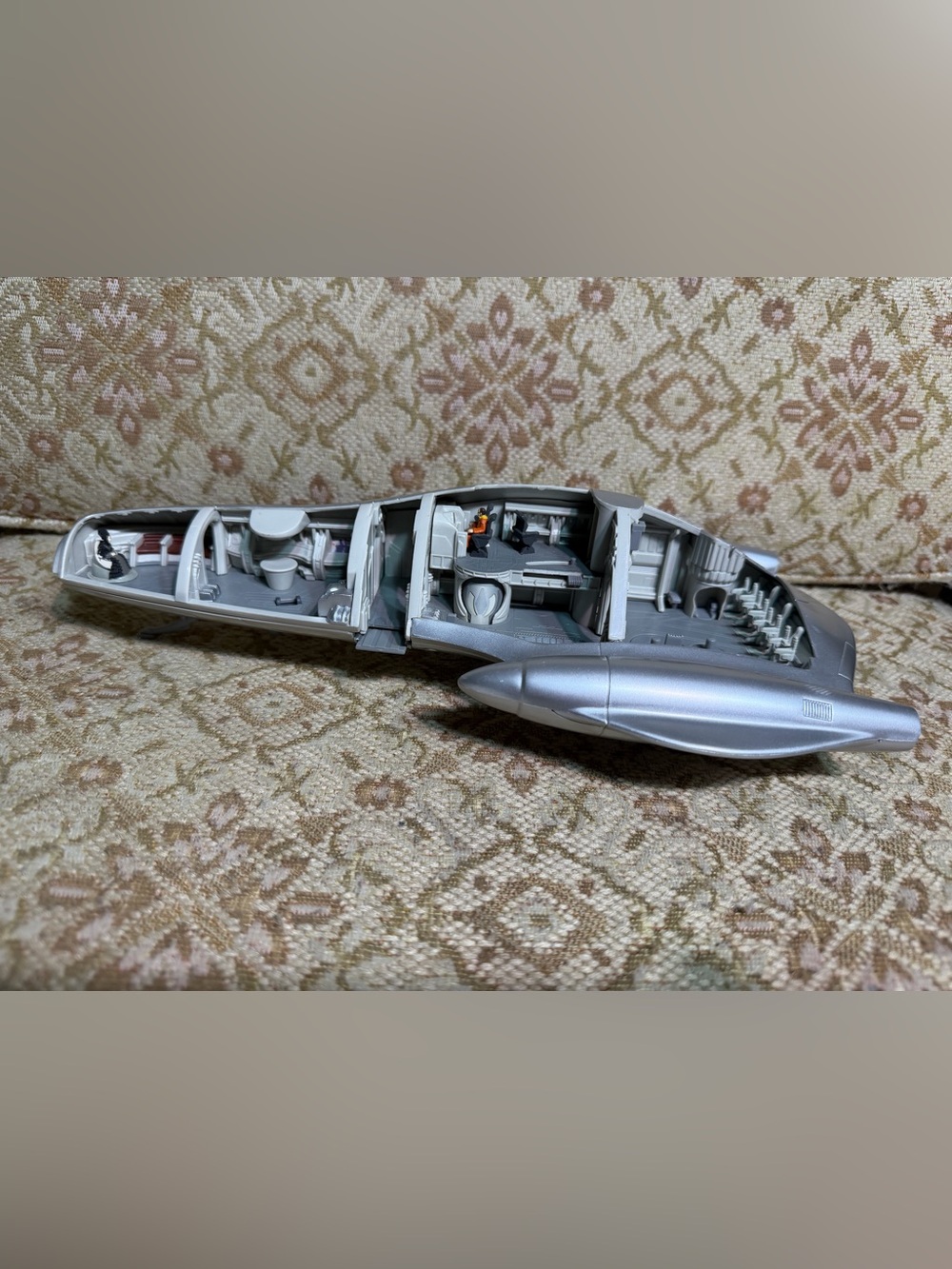 Vintage 1998 Galoob Star Wars Micro Machines Naboo Royal Starship Repair Playset